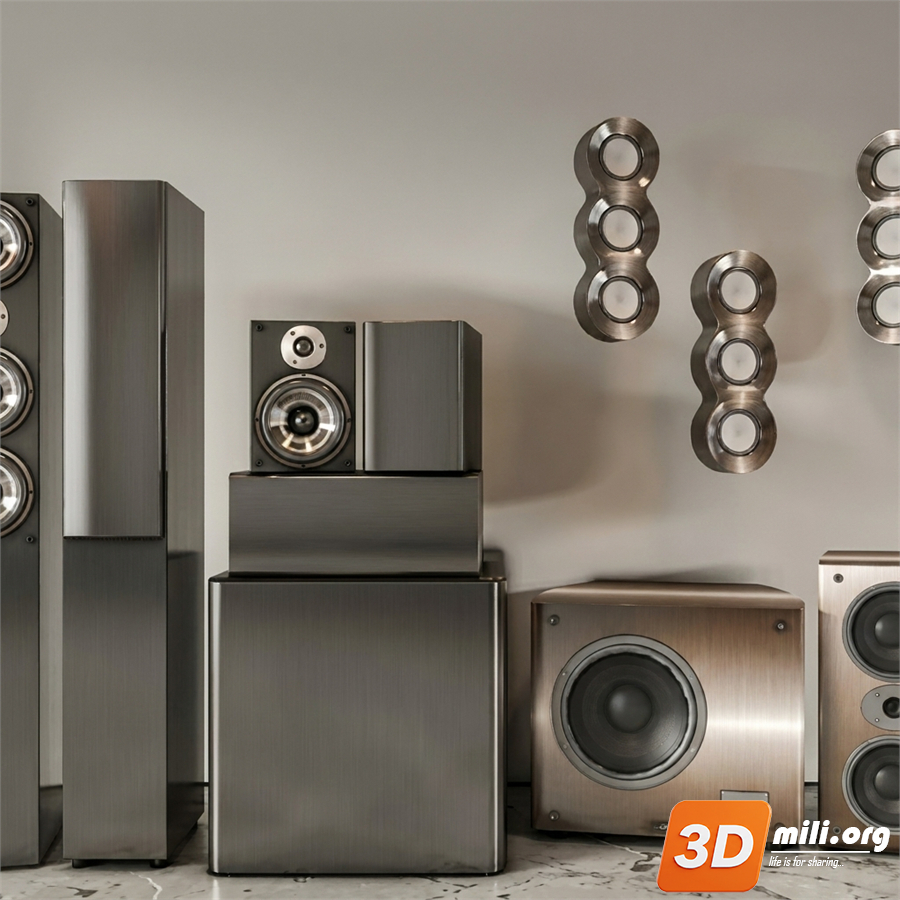 Audio tech 3D Models